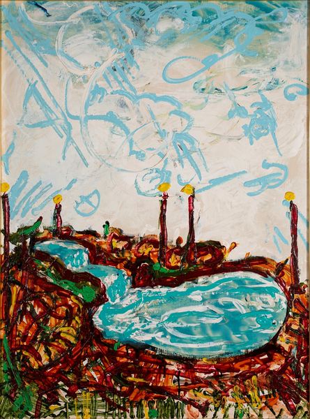 MARIO SCHIFANO : Artificiale  - Asta Arte moderna e contemporanea - Associazione Nazionale - Case d'Asta italiane