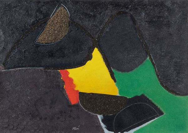 WALTER  FUSI : senza titolo  - Asta Arte moderna e contemporanea - Associazione Nazionale - Case d'Asta italiane