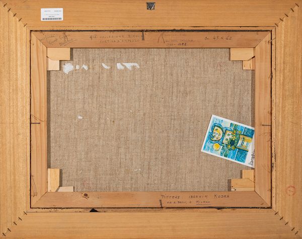 IBRAHIM  KODRA : senza titolo  - Asta Arte moderna e contemporanea - Associazione Nazionale - Case d'Asta italiane