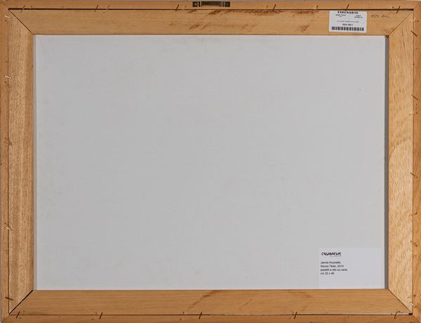 JANNIS  KOUNELLIS : senza titolo  - Asta Arte moderna e contemporanea - Associazione Nazionale - Case d'Asta italiane