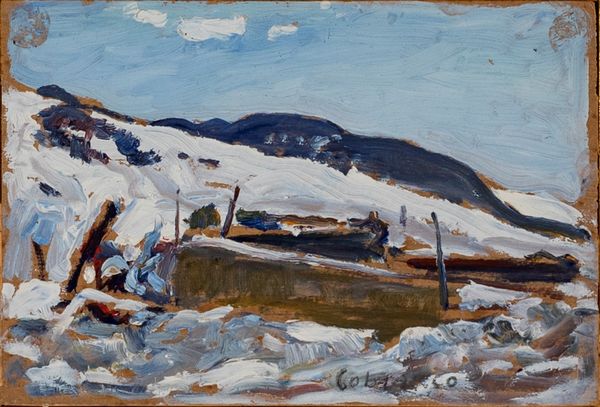 LUIGI  COBIANCO : Neve ad Asiago  - Asta Arte moderna e contemporanea - Associazione Nazionale - Case d'Asta italiane