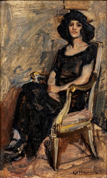 LUIGI CRISCONIO : Figura seduta  - Asta Arte moderna e contemporanea - Associazione Nazionale - Case d'Asta italiane