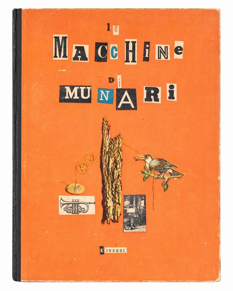 BRUNO  MUNARI : Le macchine di Munari - Il venditore di animali -  Nella notte buia -  Libro illegibile N. Y. 1  - Asta Arte moderna e contemporanea - Associazione Nazionale - Case d'Asta italiane