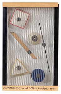 GRAZIA  VARISCO : 1,2,3 su rete  - Asta Arte moderna e contemporanea - Associazione Nazionale - Case d'Asta italiane