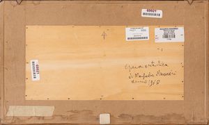 MANFREDO  MASSIRONI : senza titolo  - Asta Arte moderna e contemporanea - Associazione Nazionale - Case d'Asta italiane