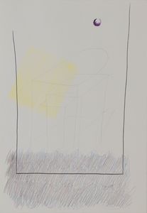 Paolo Icaro : senza titolo  - Asta Arte moderna e contemporanea - Associazione Nazionale - Case d'Asta italiane