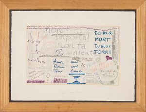 FRANCO VERDI : Non importa non fa niente  - Asta Arte moderna e contemporanea - Associazione Nazionale - Case d'Asta italiane