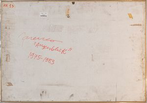 SARENCO : Augenblick (SCORE)  - Asta Arte moderna e contemporanea - Associazione Nazionale - Case d'Asta italiane