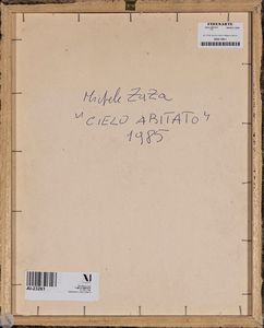 MICHELE  ZAZA : Cielo abitato  - Asta Arte moderna e contemporanea - Associazione Nazionale - Case d'Asta italiane