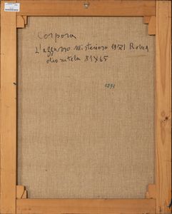 ANTONIO CORPORA : L'azzurro misterioso  - Asta Arte moderna e contemporanea - Associazione Nazionale - Case d'Asta italiane