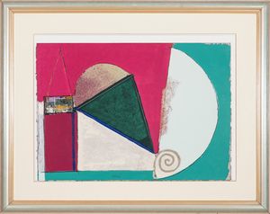 WALTER  FUSI : senza titolo  - Asta Arte moderna e contemporanea - Associazione Nazionale - Case d'Asta italiane