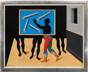 ALEXIS KEUNEN : senza titolo  - Asta Arte moderna e contemporanea - Associazione Nazionale - Case d'Asta italiane