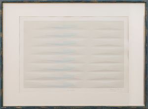 AGOSTINO  BONALUMI : senza titolo  - Asta Arte moderna e contemporanea - Associazione Nazionale - Case d'Asta italiane