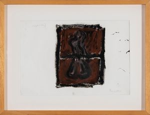 JANNIS  KOUNELLIS : senza titolo  - Asta Arte moderna e contemporanea - Associazione Nazionale - Case d'Asta italiane