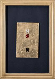 ALFREDO RAPETTI : Alfa-beto  - Asta Arte moderna e contemporanea - Associazione Nazionale - Case d'Asta italiane