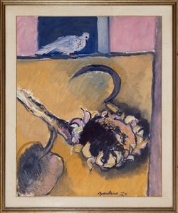 SAVERIO BARBARO : senza titolo  - Asta Arte moderna e contemporanea - Associazione Nazionale - Case d'Asta italiane