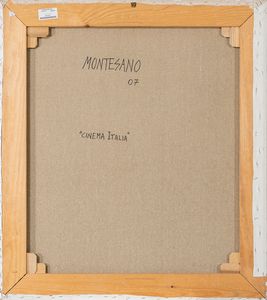 GIANMARCO MONTESANO : Cinema Italia  - Asta Arte moderna e contemporanea - Associazione Nazionale - Case d'Asta italiane