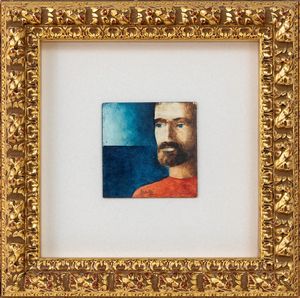 MARCELLO SCUFFI : Autoritratto  - Asta Arte moderna e contemporanea - Associazione Nazionale - Case d'Asta italiane