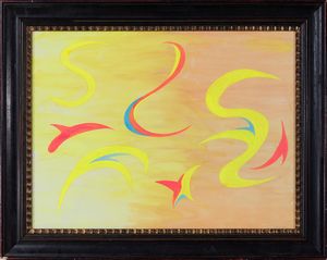 GIULIO TURCATO : Composizione  - Asta Arte moderna e contemporanea - Associazione Nazionale - Case d'Asta italiane