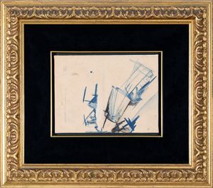 RICCARDO LICATA : Composizione  - Asta Arte moderna e contemporanea - Associazione Nazionale - Case d'Asta italiane