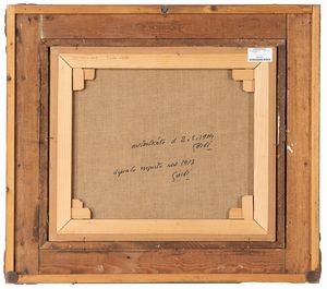 VIRGILIO GUIDI : Natura morta con bicchiere  - Asta Arte moderna e contemporanea - Associazione Nazionale - Case d'Asta italiane