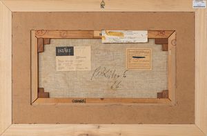 ARMANDO PIZZINATO : Ricordo di viaggio  - Asta Arte moderna e contemporanea - Associazione Nazionale - Case d'Asta italiane