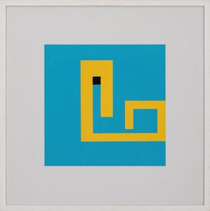 BRUNO  MUNARI : Negativo-Positivo  - Asta Arte moderna e contemporanea - Associazione Nazionale - Case d'Asta italiane