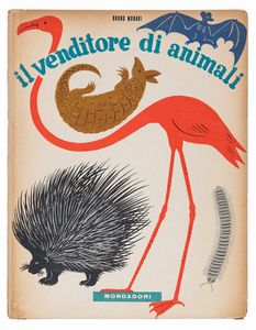 BRUNO  MUNARI : Le macchine di Munari - Il venditore di animali -  Nella notte buia -  Libro illegibile N. Y. 1  - Asta Arte moderna e contemporanea - Associazione Nazionale - Case d'Asta italiane