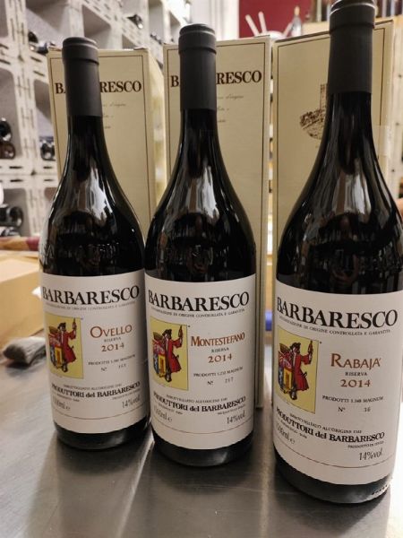 Selezione Produttori del Barbaresco 2014  - Asta Pandolfini per Amici di URI - Asta Benefica per Sostenere la Ricerca Scientifica Urologica - Associazione Nazionale - Case d'Asta italiane