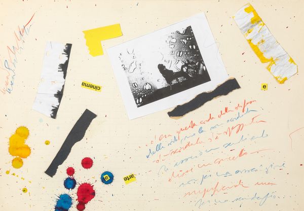 Luca Patella : Senza titolo  - Asta La collezione Corinaldi di Poesia Visiva - Associazione Nazionale - Case d'Asta italiane