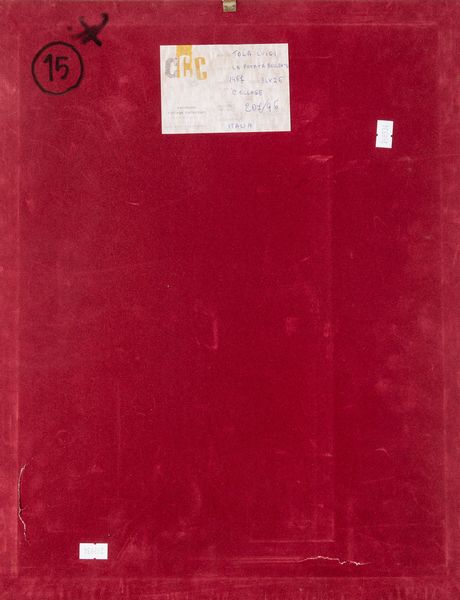 Luigi Tola : La patata bollente  - Asta La collezione Corinaldi di Poesia Visiva - Associazione Nazionale - Case d'Asta italiane