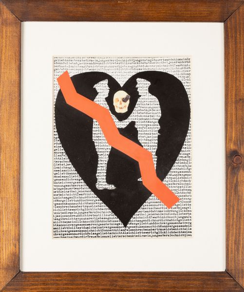 Grögerová Bohumila : Senza titolo  - Asta La collezione Corinaldi di Poesia Visiva - Associazione Nazionale - Case d'Asta italiane