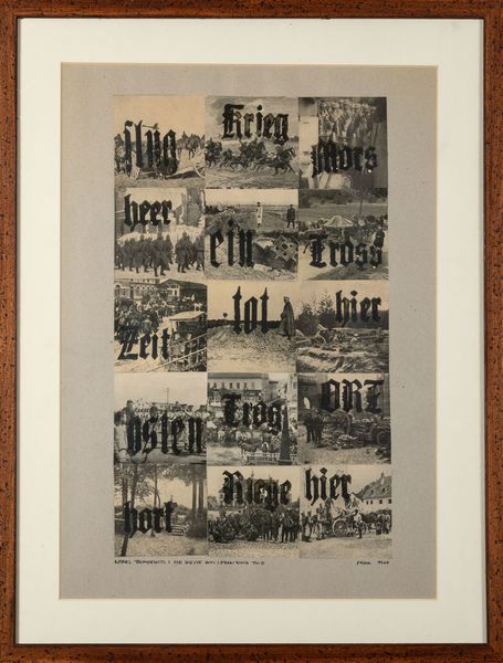 Karel Trinkewitz : Die Weise vom Leben und Tod  - Asta La collezione Corinaldi di Poesia Visiva - Associazione Nazionale - Case d'Asta italiane