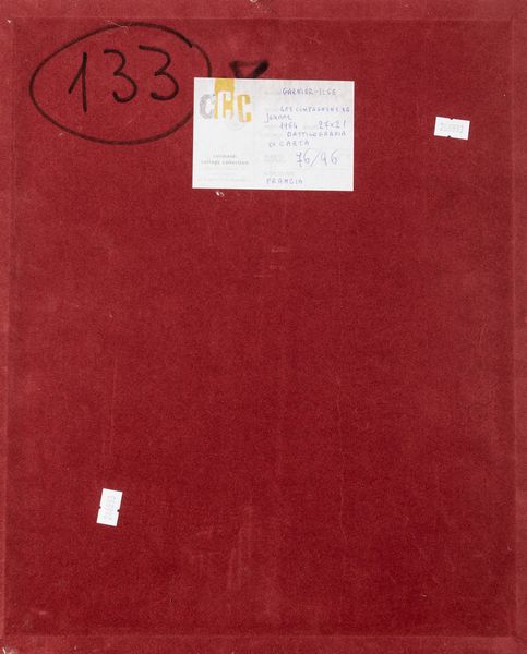 Ilse Garnier : Les Compagnons de Jeanne  - Asta La collezione Corinaldi di Poesia Visiva - Associazione Nazionale - Case d'Asta italiane