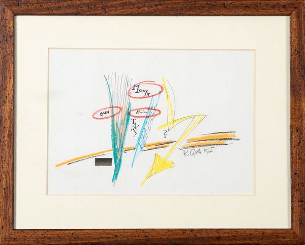 Klaus Groh : Senza Titolo  - Asta La collezione Corinaldi di Poesia Visiva - Associazione Nazionale - Case d'Asta italiane