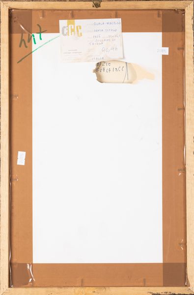 Maurizio Guala : Senza titolo  - Asta La collezione Corinaldi di Poesia Visiva - Associazione Nazionale - Case d'Asta italiane