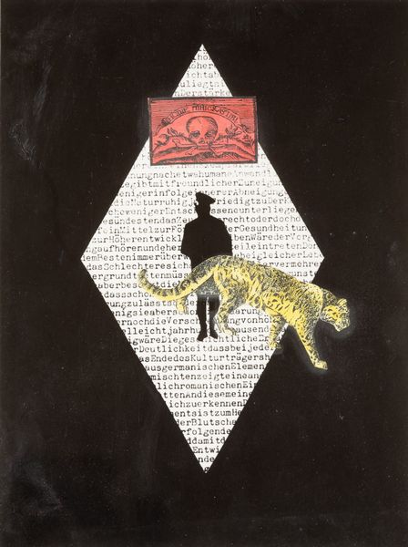 Josef Hiršal : Senza titolo  - Asta La collezione Corinaldi di Poesia Visiva - Associazione Nazionale - Case d'Asta italiane