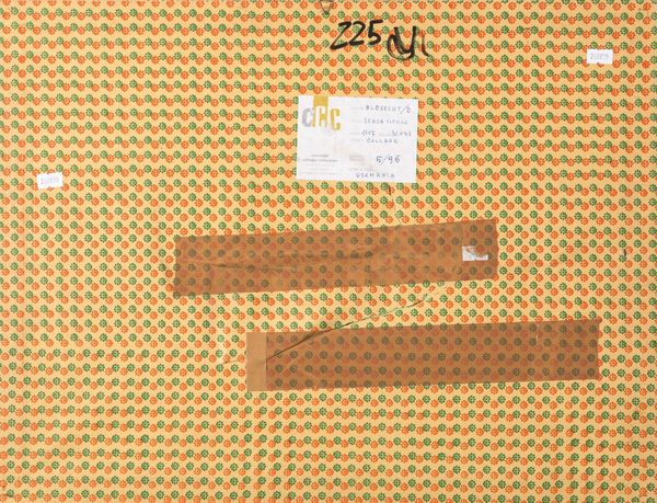 Albrecht D. : Senza titolo  - Asta La collezione Corinaldi di Poesia Visiva - Associazione Nazionale - Case d'Asta italiane