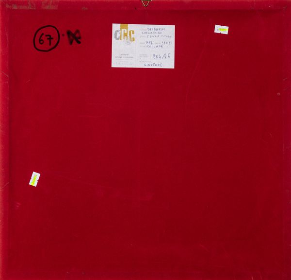 Shohachiro Takahashi : Senza titolo  - Asta La collezione Corinaldi di Poesia Visiva - Associazione Nazionale - Case d'Asta italiane