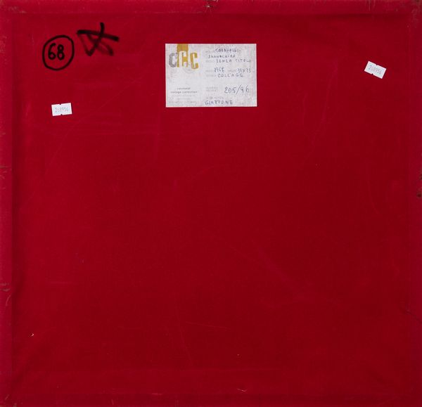 Shohachiro Takahashi : Senza titolo  - Asta La collezione Corinaldi di Poesia Visiva - Associazione Nazionale - Case d'Asta italiane