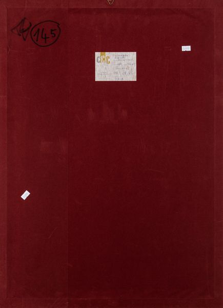 GIOVANNI FONTANA : Senza titolo  - Asta La collezione Corinaldi di Poesia Visiva - Associazione Nazionale - Case d'Asta italiane