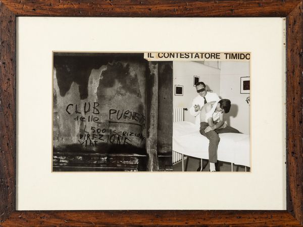 Franco Vaccari : Il contestatore timido  - Asta La collezione Corinaldi di Poesia Visiva - Associazione Nazionale - Case d'Asta italiane