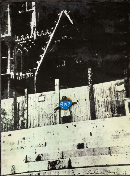 Alain Arias-Misson : Public Poem  - Asta La collezione Corinaldi di Poesia Visiva - Associazione Nazionale - Case d'Asta italiane