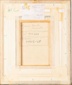 GIANNI EMILIO SIMONETTI : Make-up  - Asta La collezione Corinaldi di Poesia Visiva - Associazione Nazionale - Case d'Asta italiane
