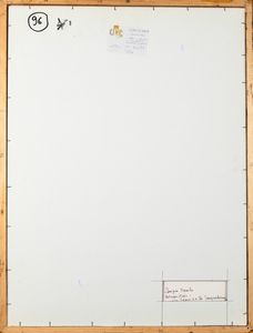 Daniela Zampini Kalepyros : Senza titolo  - Asta La collezione Corinaldi di Poesia Visiva - Associazione Nazionale - Case d'Asta italiane