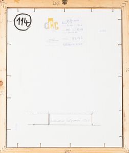 Grögerová Bohumila : Senza titolo  - Asta La collezione Corinaldi di Poesia Visiva - Associazione Nazionale - Case d'Asta italiane