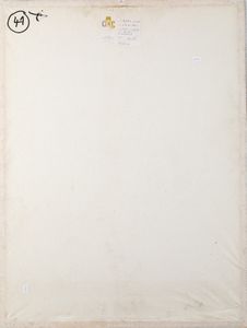 Julien Blaine : L�O de l�oeil  - Asta La collezione Corinaldi di Poesia Visiva - Associazione Nazionale - Case d'Asta italiane