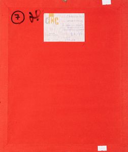 UGO CARREGA : Senza titolo  - Asta La collezione Corinaldi di Poesia Visiva - Associazione Nazionale - Case d'Asta italiane