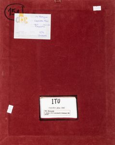 Ito Motoyuki : Copsules plan  - Asta La collezione Corinaldi di Poesia Visiva - Associazione Nazionale - Case d'Asta italiane