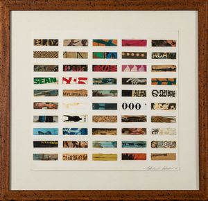 Shohachiro Takahashi : Senza titolo  - Asta La collezione Corinaldi di Poesia Visiva - Associazione Nazionale - Case d'Asta italiane